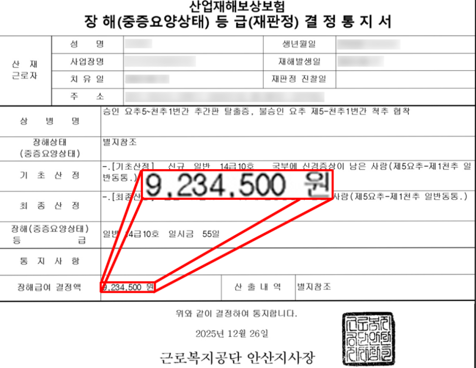 통지서