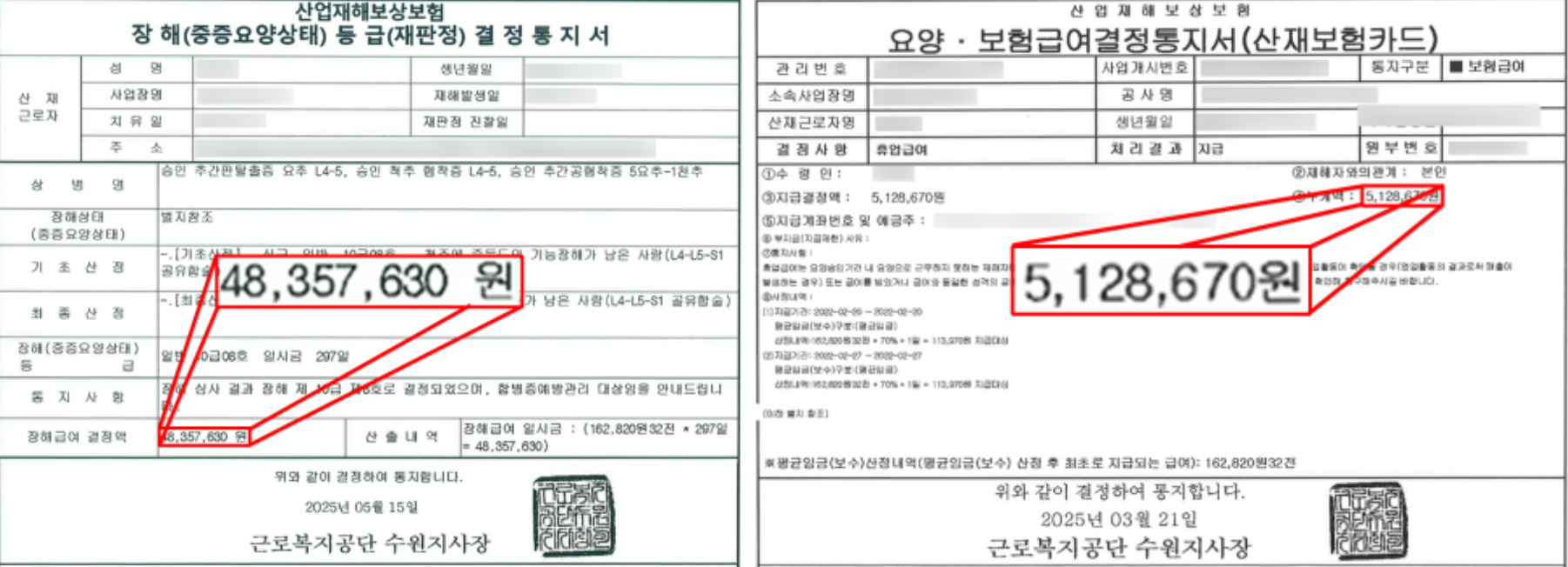 통지서