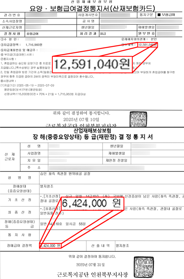 통지서
