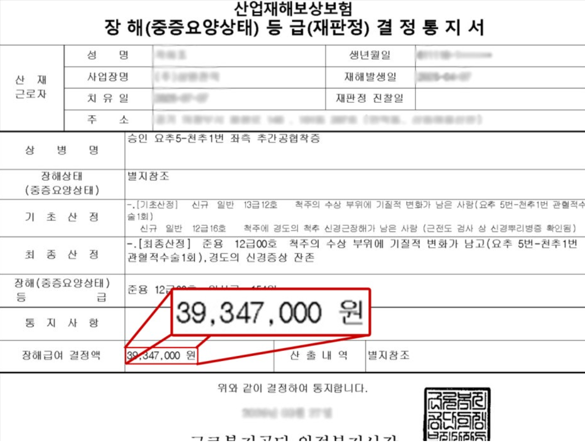 통지서