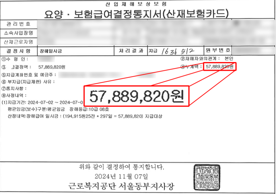 통지서