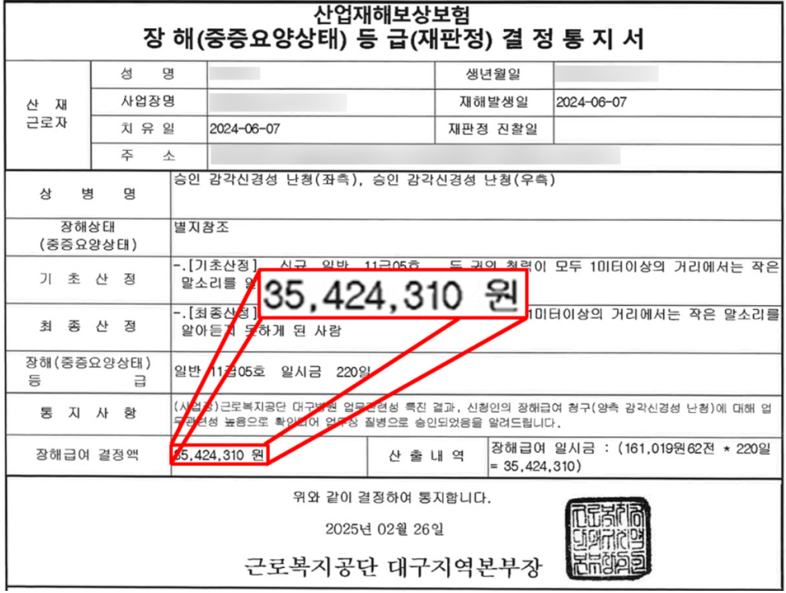 통지서