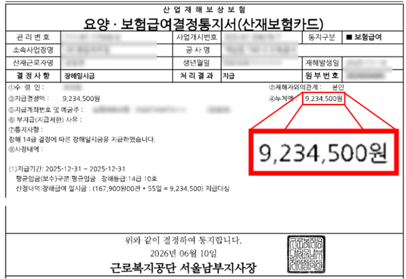 통지서